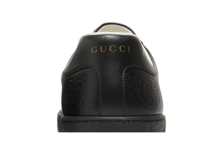 GUCCIシカ皮 Gucci Ace Black GG Men's - 625787 1XK10 1000 - US