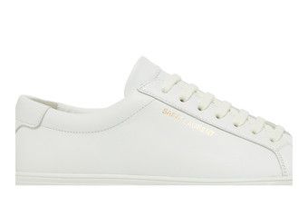 スニーカー Saint Laurent SS25 ANDY LOW TOP (6068330ZS00 1000) Saint Laurent Men's Andy Leather Low-Top Sneakers | Neiman