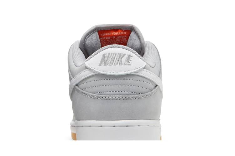 Nike SB Dunk Low Pro ISO Orange Label Wolf Grey Gum Men's - DV5464