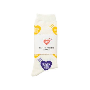 HUMAN MADE★HEART SOCKS 靴下 ジャガードニット 2色 HUMAN MADE HEART SOCKS – HUMAN MADE Inc.