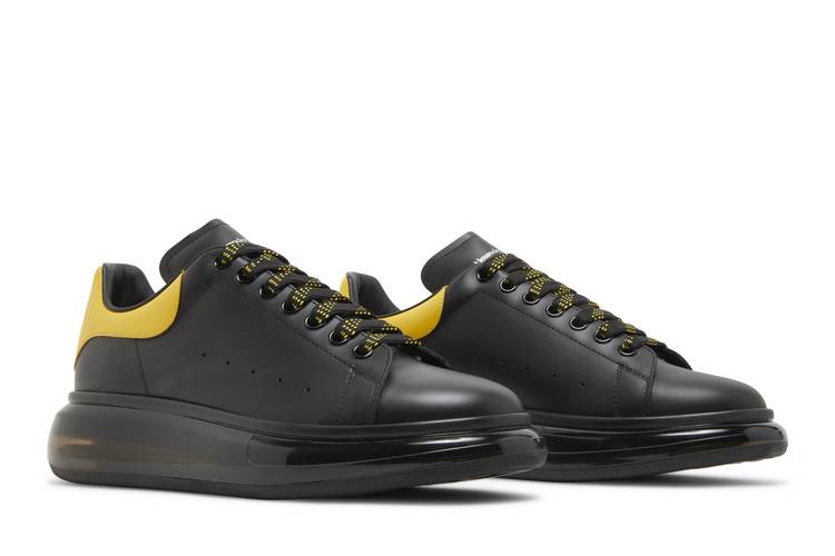 Buy Alexander McQueen Oversized Sneaker 'Clear Sole - Black Pop Yellow' -  604232 WHX98 1087