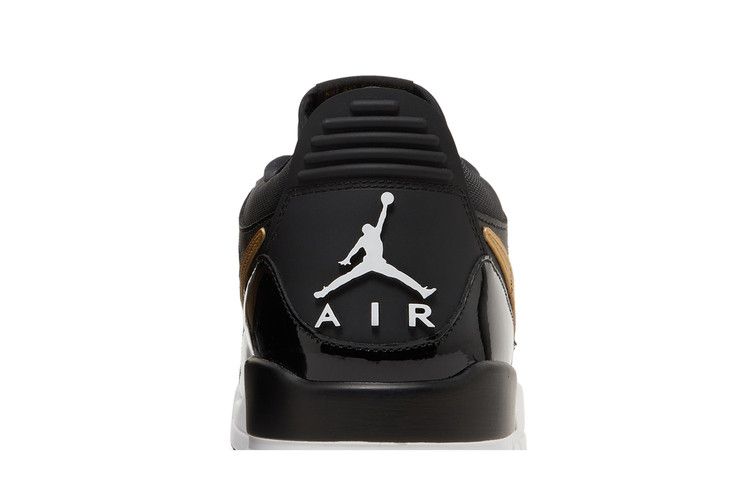 Jordan Legacy 312 Low Black Metallic Gold