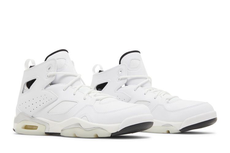 Air Jordan Flight Club 91 Gs White