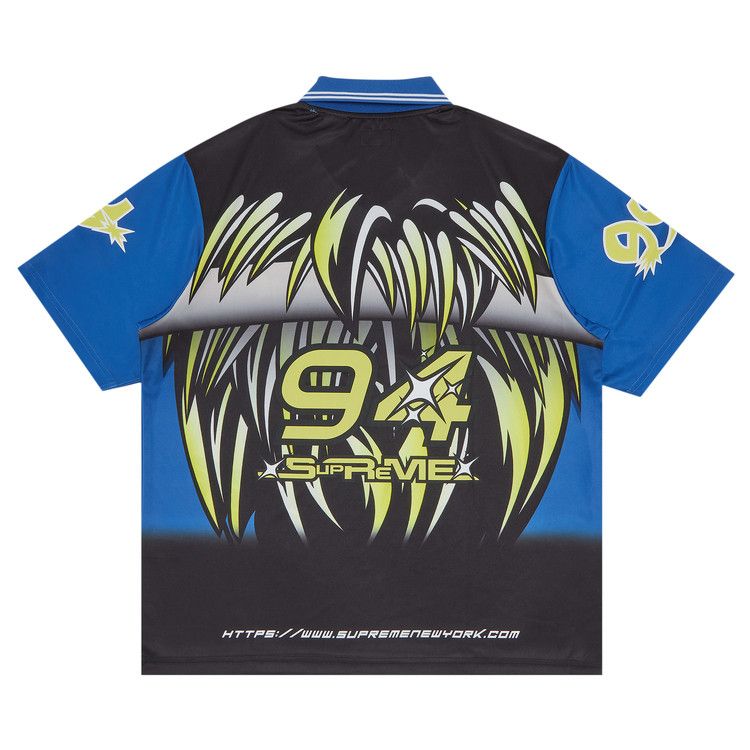 Buy Supreme Character Soccer Jersey 'Blue' - SS23KN9 BLUE | GOAT