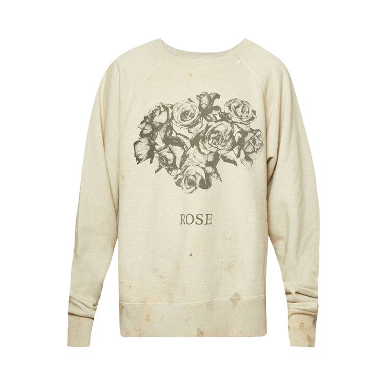 Saint Michael Rose Crewneck Sweatshirt 'Grey' — foto 2