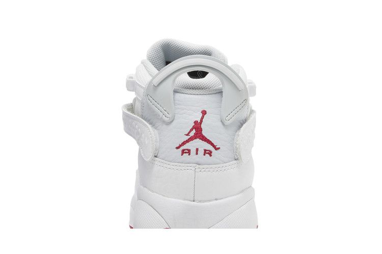 Air Jordan 6 Rings Gs White Mystic Hibiscus