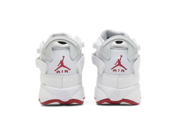 Air Jordan 6 Rings Gs White Mystic Hibiscus
