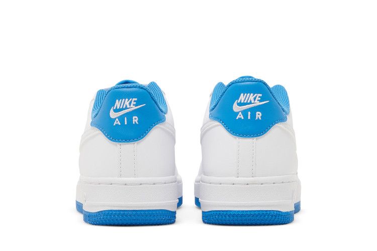 Baby blue and white air force ones best sale