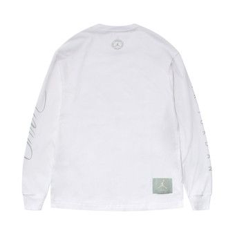 Jordan x Union MJ long sleeve offers tshirt. (Color: White haze, size: S)