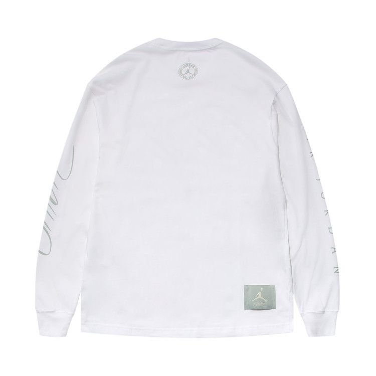 Air Jordan X Union Long-Sleeve T-Shirt White/Grey Haze