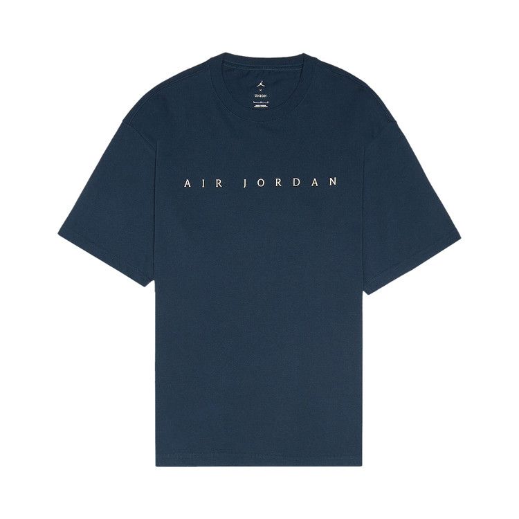 Air Jordan X Union T-Shirt College Navy/Coconut Milk