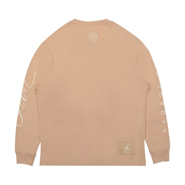 Air Jordan X Union Long-Sleeve T-Shirt Beige/Coconut Milk