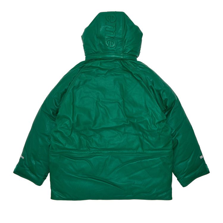 Buy Supreme GORE-TEX Leather 700-Fill Down Parka 'Green