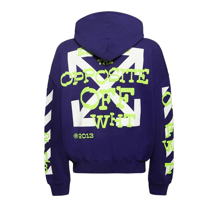スウェット・トレーナー OFF-WHITE 'Tape Arrow' hoodie Purple Off-White Tape Arrow Hoodie | Purple | FARFETCH BH