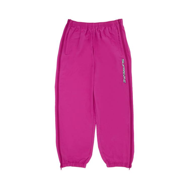 Buy Supreme Full Zip Baggy Warm Up Pant 'Fuchsia' - SS23P16