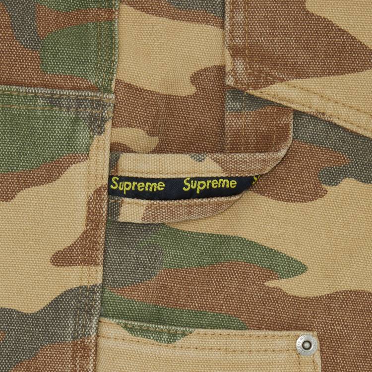 Buy Supreme Double Knee Painter Pant 'Woodland Camo' - SS23P25