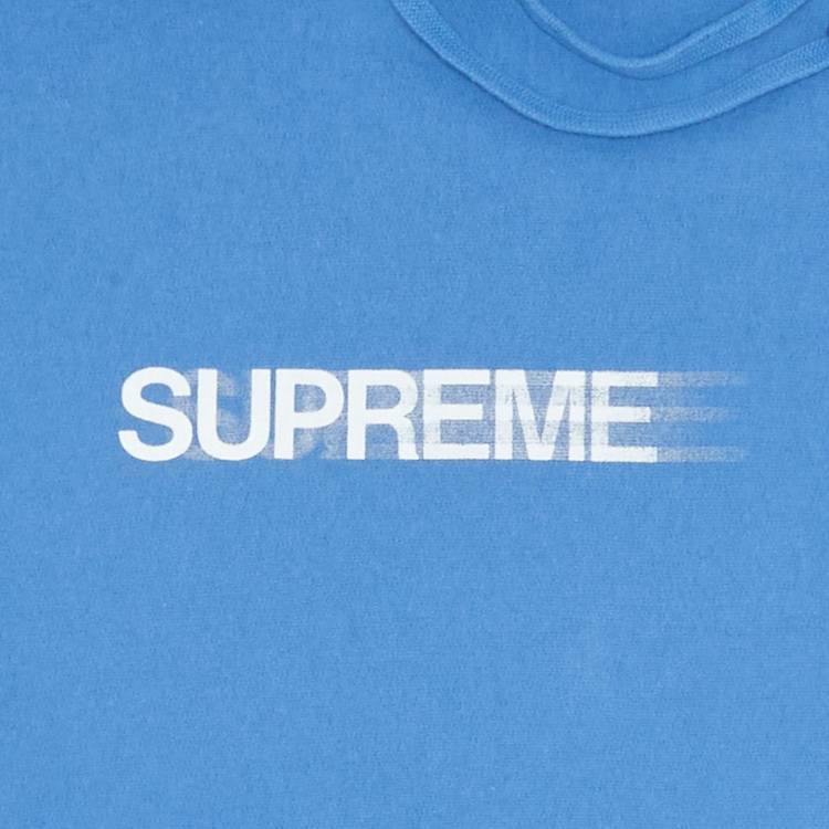 Buy Supreme Motion Logo Hooded Sweatshirt 'Light Blue' - SS23SW45 LIGHT BLUE
