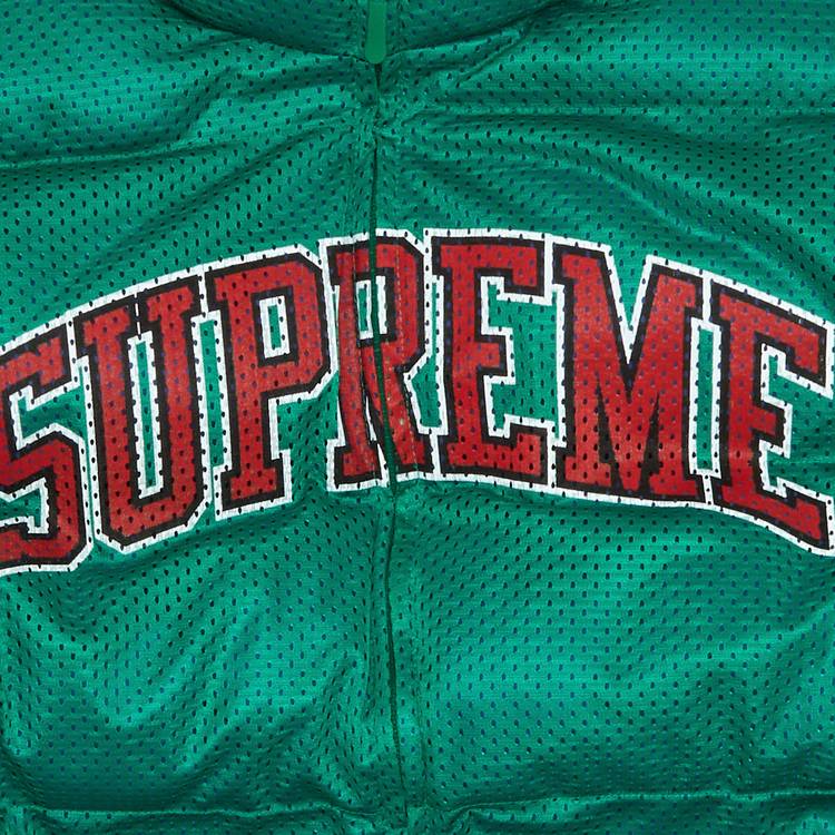 Buy Supreme Mesh Jersey Puffer Jacket 'Green' - SS23J28 GREEN | GOAT
