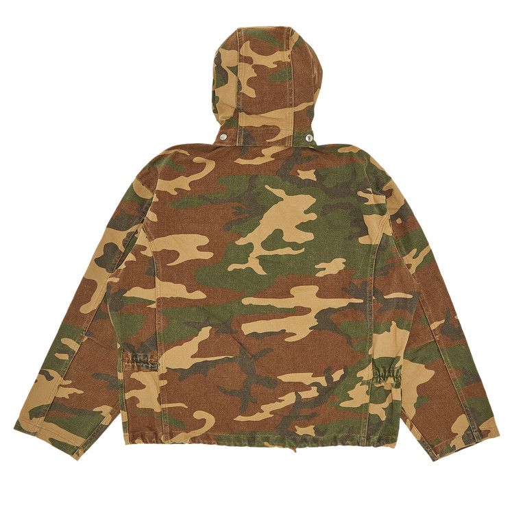 Buy Supreme Canvas Clip Jacket 'Tan Camo' - SS23J31 TAN CAMO | GOAT CA