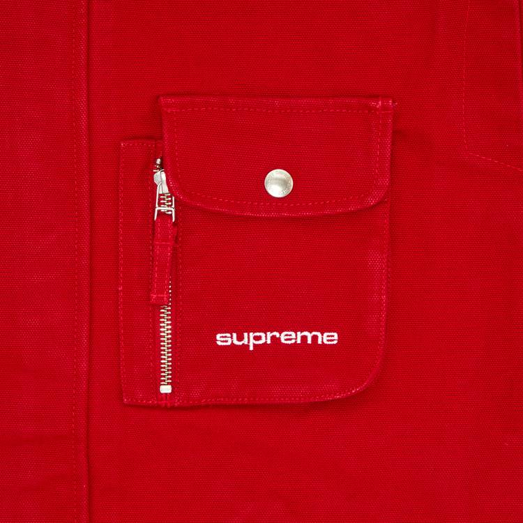 Supreme Canvas Clip Jacket L 割引サービス メンズ