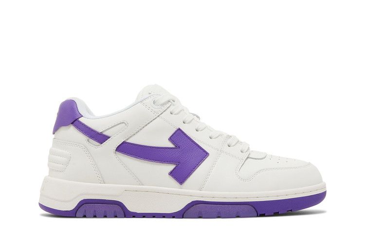【Off White】OUT OF OFFICE MID TOP LEA PURPLE ★関税送料込み Off-White Out Of Office Sneakers | Purple | FARFETCH