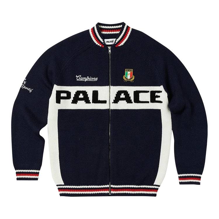 Buy Palace Cycle Knit 'Navy' - P23KW004 | GOAT