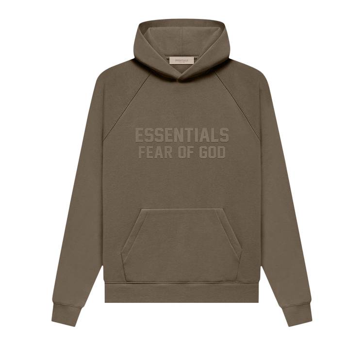 Buy Fear of God Essentials Hoodie 'Wood' - 192SU222054F | GOAT