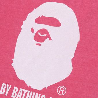 Buy BAPE Overdye By Bathing Ape Relaxed Tee 'Pink' - 1J30 109 024