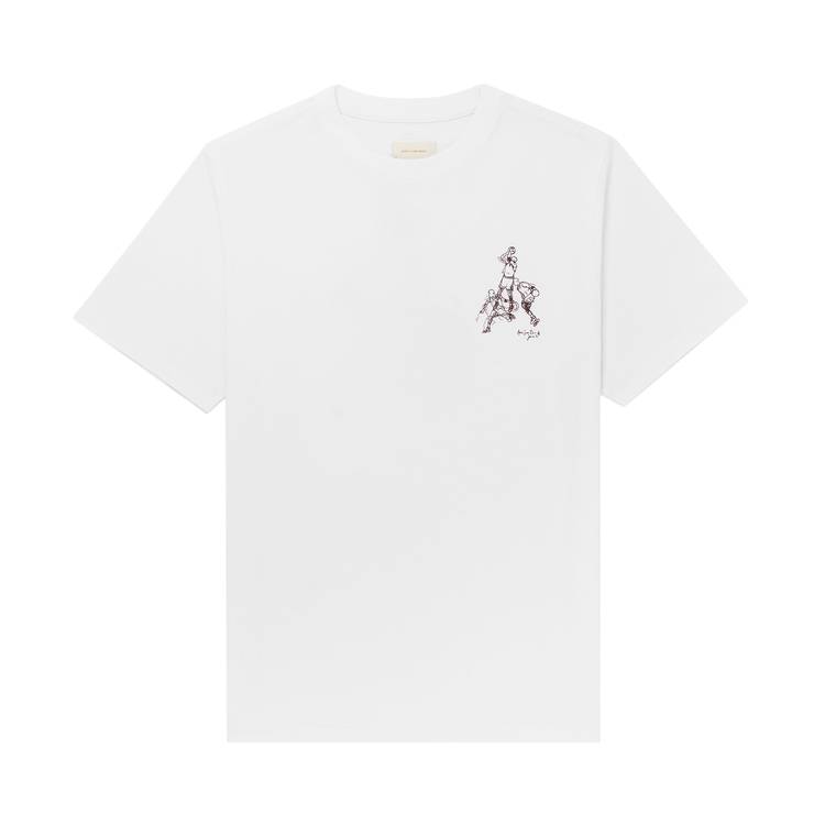 Buy Aimé Leon Dore Basketball Study Tee 'Bright White