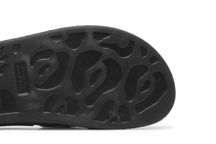 Buy Alexander McQueen Rubber Pool Slide 'Graffiti - Black