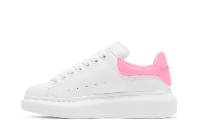 Alexander McQueen Wmns Oversized Sneaker 'White Bright Pink'