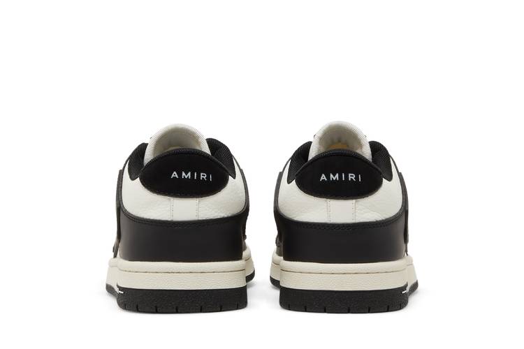 Buy Amiri Skel Top Low 'Black White' - PF22MFS003 004 | GOAT