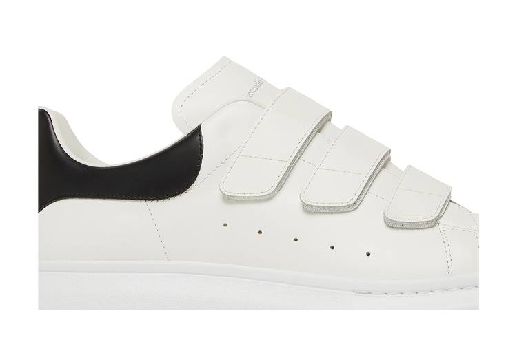 Alexander McQueen Oversized Triple Strap Sneaker 'White Black'