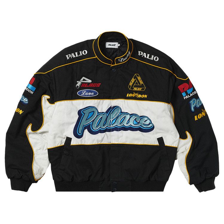 Buy Palace Fast Cotton Jacket 'Black' - P24JK010 | GOAT