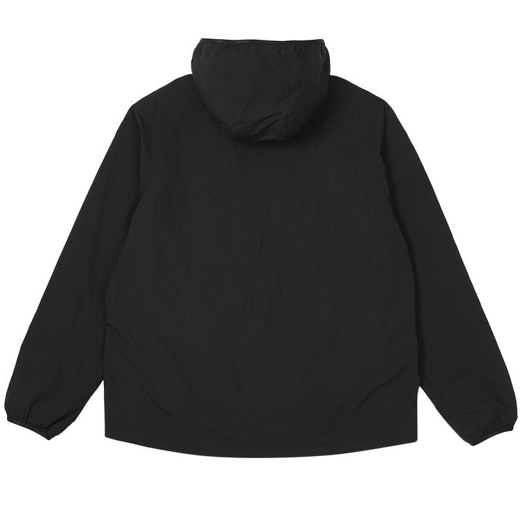 Buy Palace Slant Zip Shell Jacket 'Black' - P23JK147 | GOAT