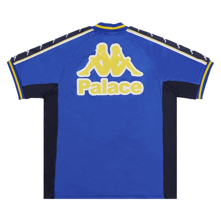 Buy Palace x Kappa Jersey 'Blue' - P21KPES002 | GOAT