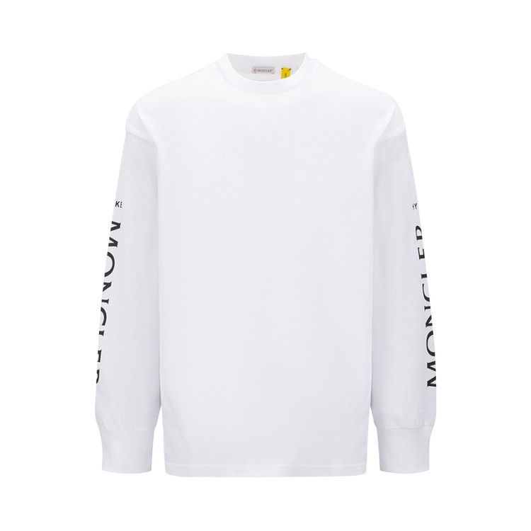 Buy Moncler Genius x Hyke Long-Sleeve T-Shirt 'White' - 8D00001