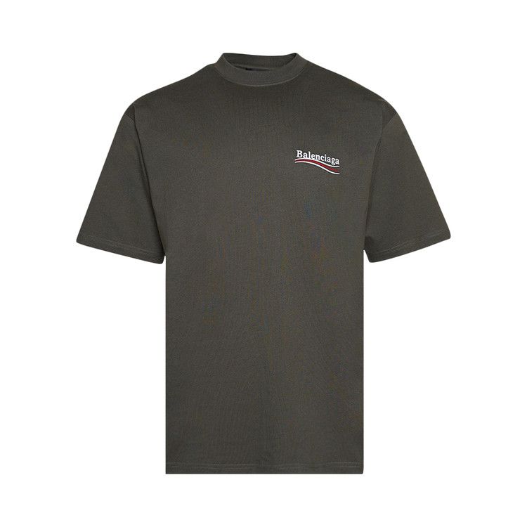 Balenciaga Political Campaign T-Shirt Khaki/White/Red