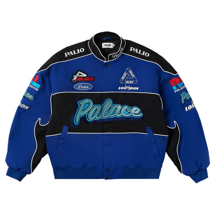 Buy Palace Fast Cotton Jacket 'Blue' - P24JK029 | GOAT CA