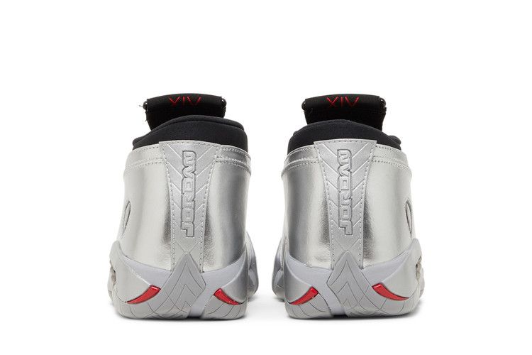 Wmns Air Jordan 14 RETRO Low 'metallic Silver'