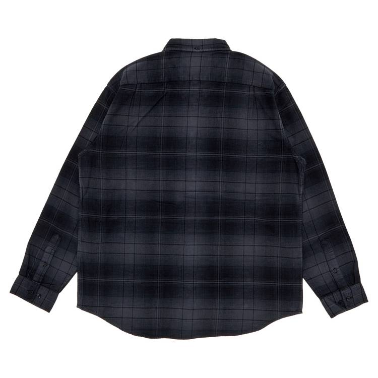 Buy Supreme Shadow Plaid Flannel Shirt 'Black' - SS23S13 BLACK