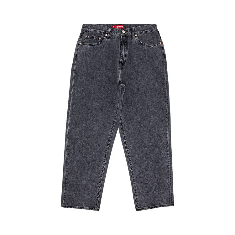Supreme Baggy Jean Washed Black Price in India | Culture Circle