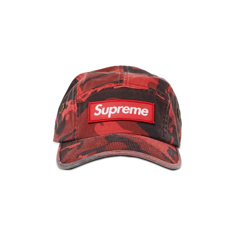 【Supreme】Military Camp Cap White Camo F Supreme Military Camp Cap Camo Men's - SS19 - US