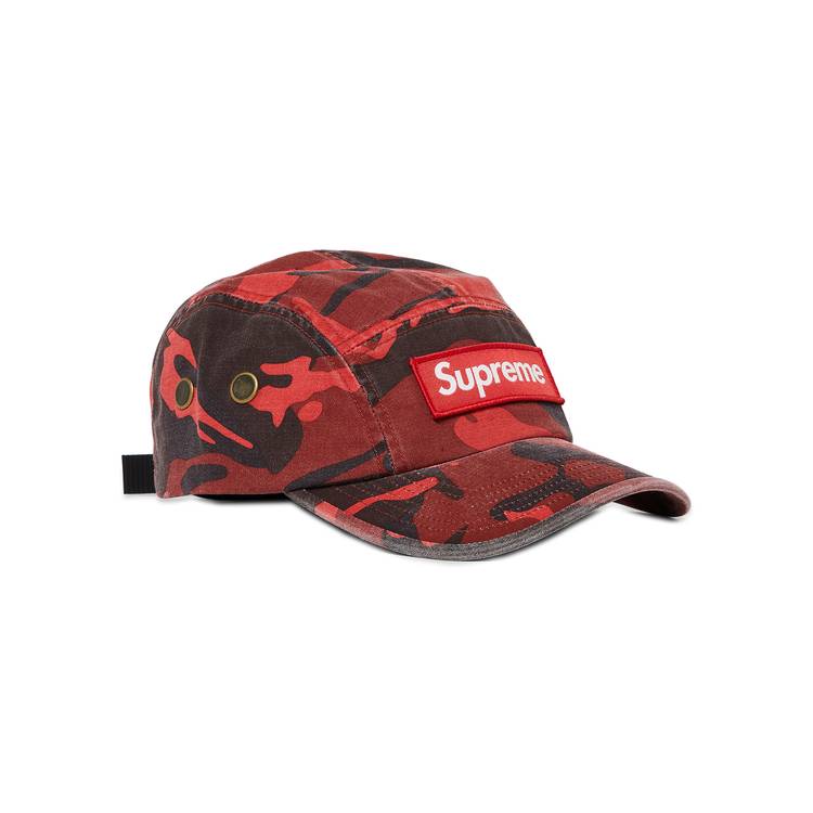 Supreme Supreme Camo hat with Red Side mesh