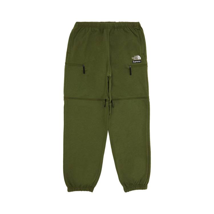 Supreme x The North Face Convertible Sweatpant 'Olive'