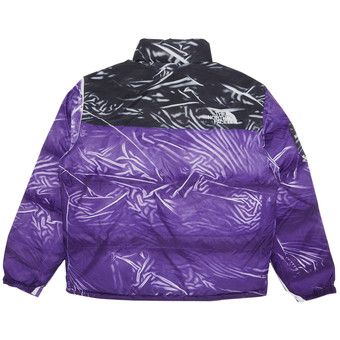 Supreme north best sale face jacket purple