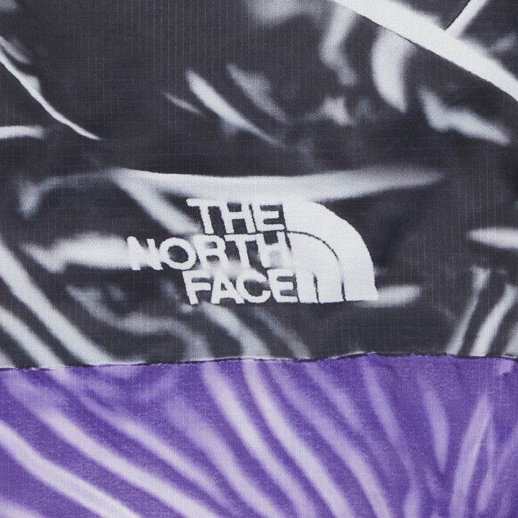 紫 Supreme The North Face Printed Nuptse Supreme x The North Face Printed Nuptse Jacket 'Purple Black