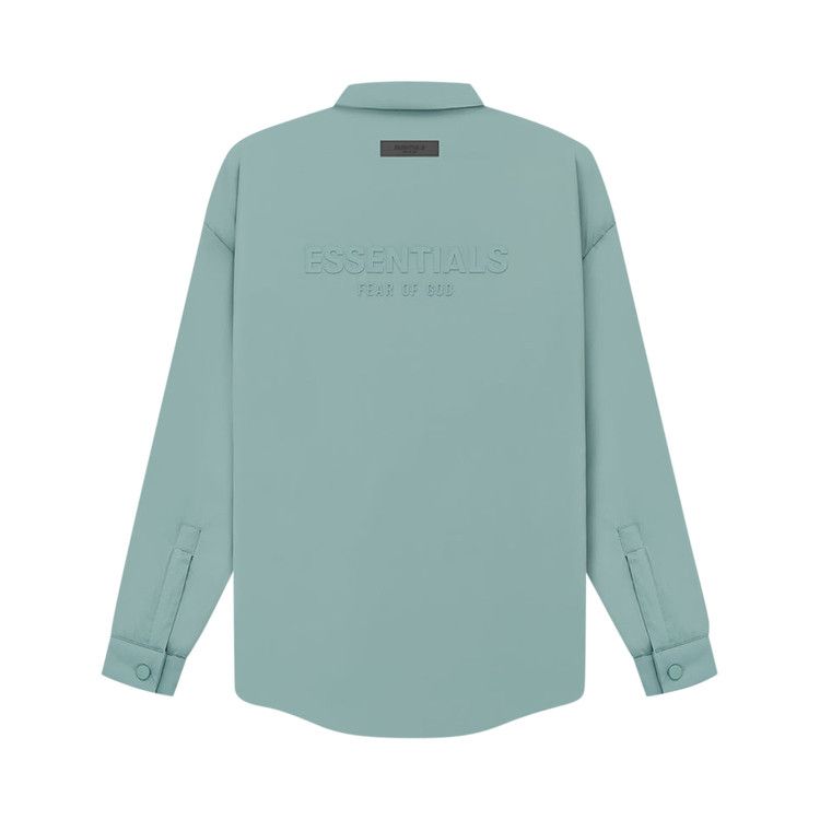 Fear of God Essentials Filled Nylon Shirt Jacket 'Sycamore' — foto 3