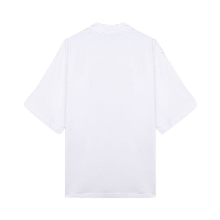 Marni Organic Cotton Jersey Logo T-Shirt Ii 'lily White'