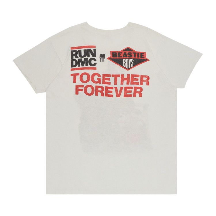 Buy Vintage Run DMC Beastie Boys Together Forever T-Shirt 'White